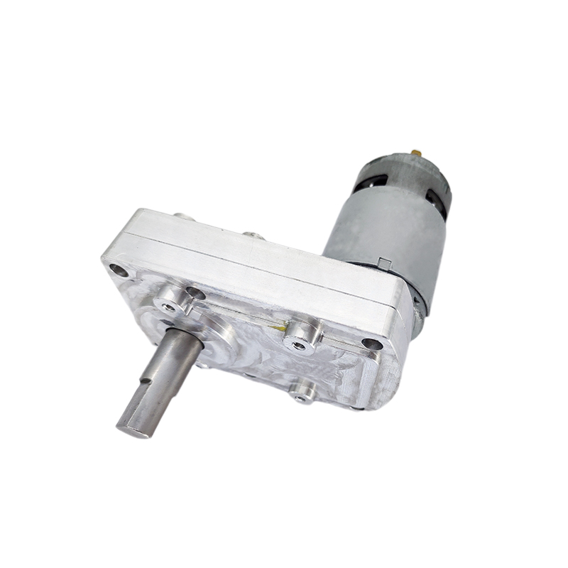 775 square brush DC geared motor